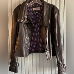 Marc New York buttery leather jacket sz M
